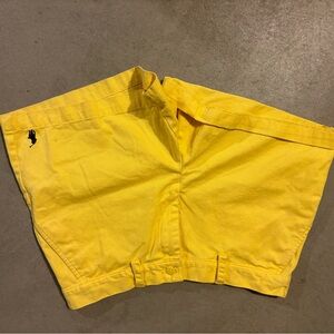 Yellow Ralph Lauren shorts